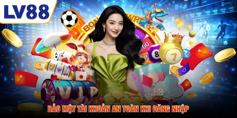 Bảo mật tài khoản an toàn khi đăng nhập
